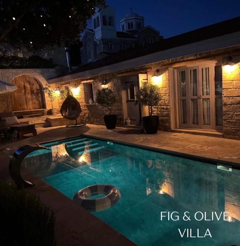 Fig&Olive Luxury One Bedroom Boutique In Pachna Limasol Dış mekan fotoğraf