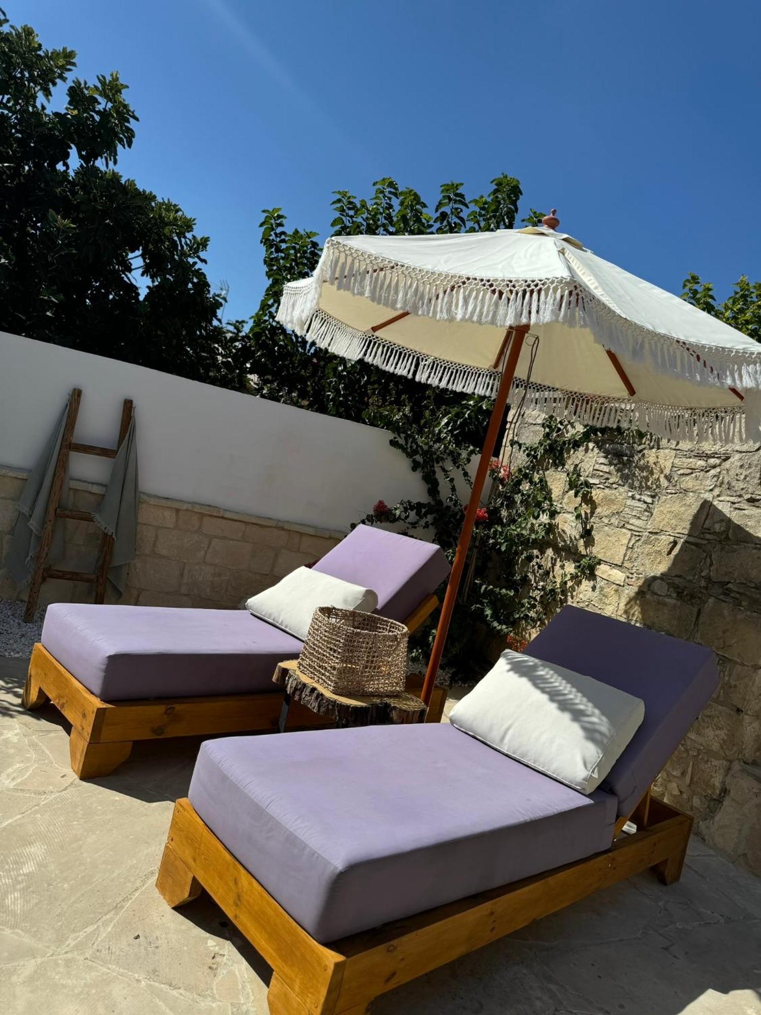 Fig&Olive Luxury One Bedroom Boutique In Pachna Limasol Dış mekan fotoğraf