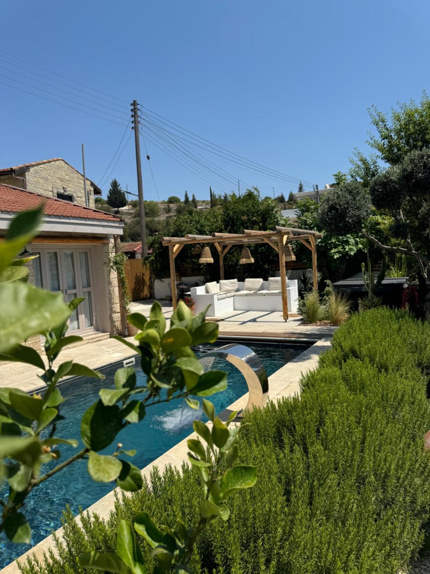 Fig&Olive Luxury One Bedroom Boutique In Pachna Limasol Dış mekan fotoğraf
